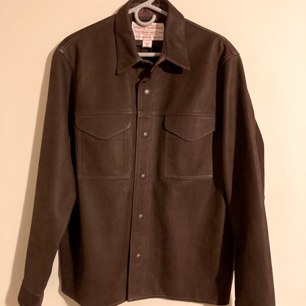 Filson Leather Jac Shirt